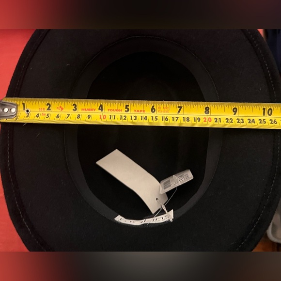 NWT Black MAKINS fedora - Picture 7 of 8